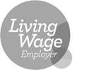 Logo: We are a Living Wage Employer